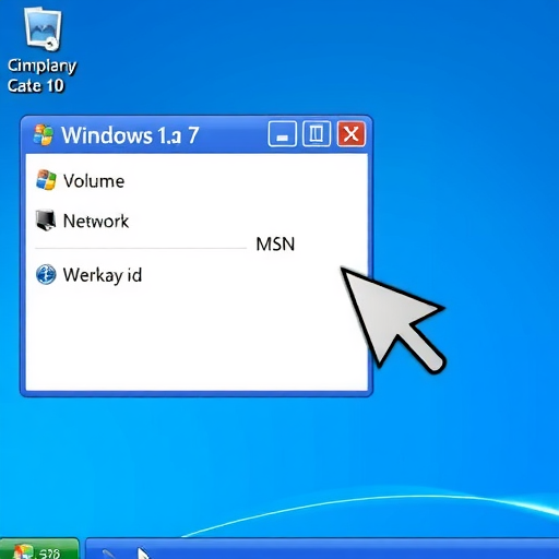 安装windows 7系统后原版会在系统托盘显示的msn图标不见了(图2)
