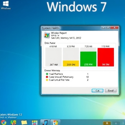 windows 7系统怎么查看电脑的健康报告了解电脑问题(图1)