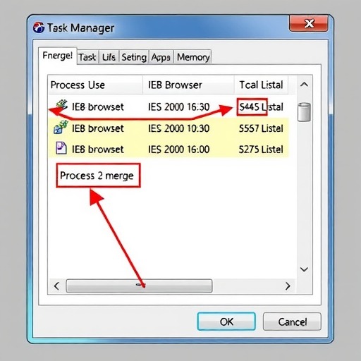 合并windows7系统下的两个IE8浏览器进程(图1)