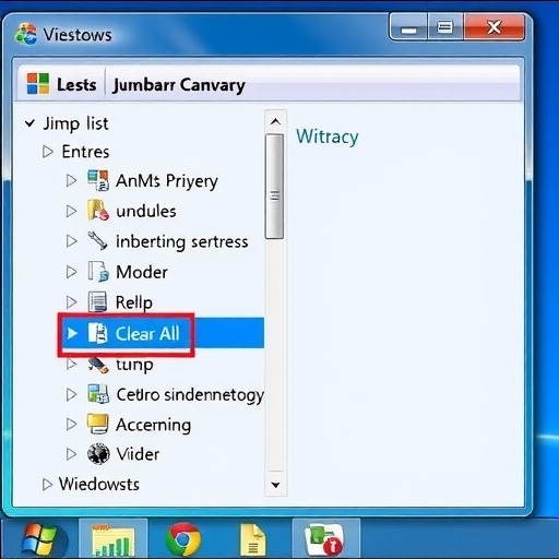 windows 7跳转列表记录全清除保护隐私(图2)