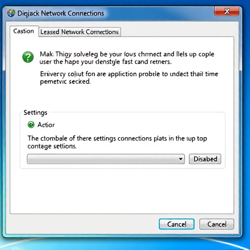 windows 7系统打开本地连接属性提示“部分控件被禁用”的故障分(图2)