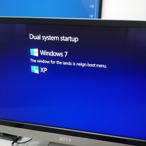修复恢复Windows7、XP双系统启动菜单的方法(图1)