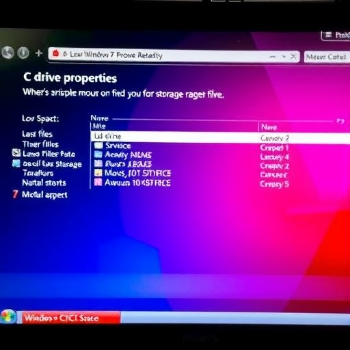 Windows7 C盘可用空间越来越小的原因和解决方法(图1)
