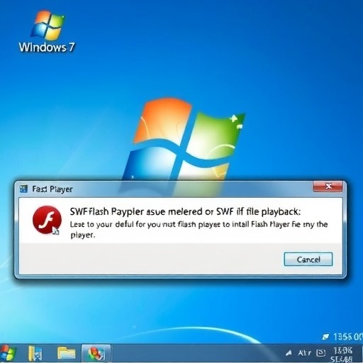 windows 7 64位系统播放swf格式文件提示错误的解决方法(图2)