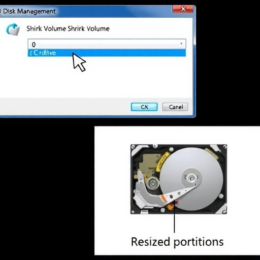 windows 7系统下给C盘调整分区的步骤(图文教程)(图1)