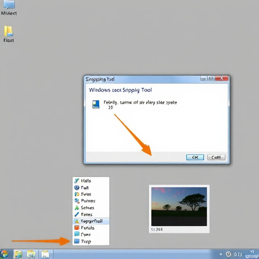 windows 7自带的截图工具在截图时怎么将截的图片发送到桌面上?(图5)