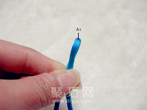 怎样编团锦结 中国结之实心六耳团锦结的双线编法图解(图5)