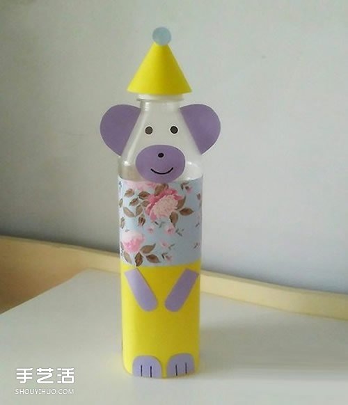 矿泉水瓶做小熊的方法 幼儿园小熊手工制作 - 双维造物网