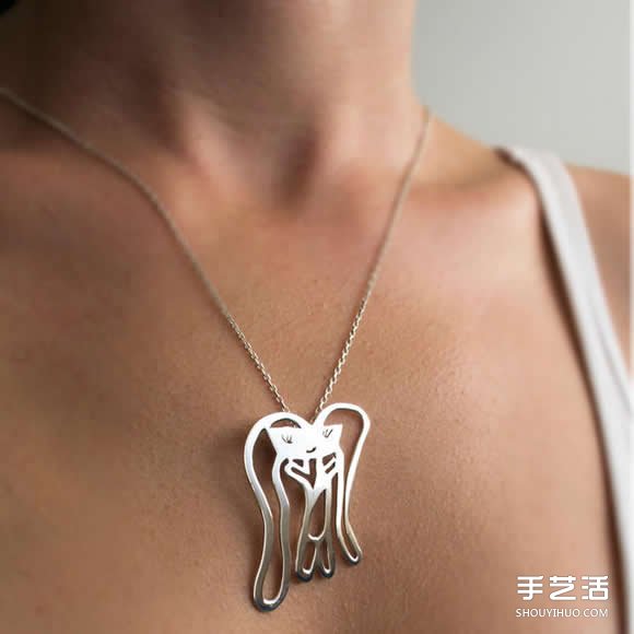 不复返的童年涂鸦 制作成金属坠子永恒纪念！(图4)
