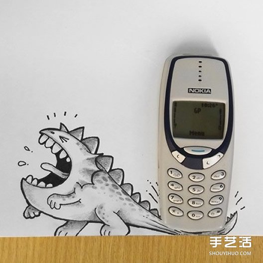 二次元和三次元结合 DIY充满童趣的漫画图片 - 双维造物网