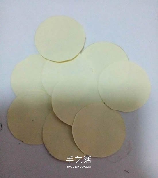 简单纸花怎么做图解 组合式花朵的制作方法(图3)