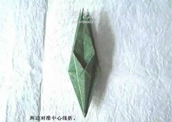 折纸花朵不可少！简单花萼的折纸方法图解(图17)