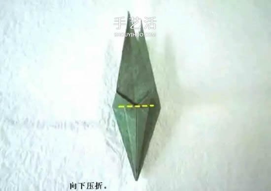 折纸花朵不可少！简单花萼的折纸方法图解(图18)