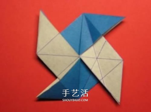 春意盎然的花球！手工折纸立体纸花球的教程(图16)
