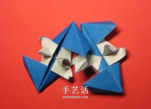 春意盎然的花球！手工折纸立体纸花球的教程(图30)