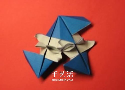 春意盎然的花球！手工折纸立体纸花球的教程(图31)