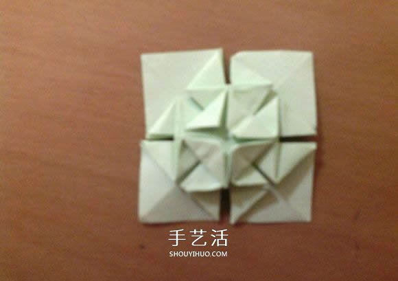 幸运四叶草的折法图解 怎么折纸四叶草步骤图(图26)