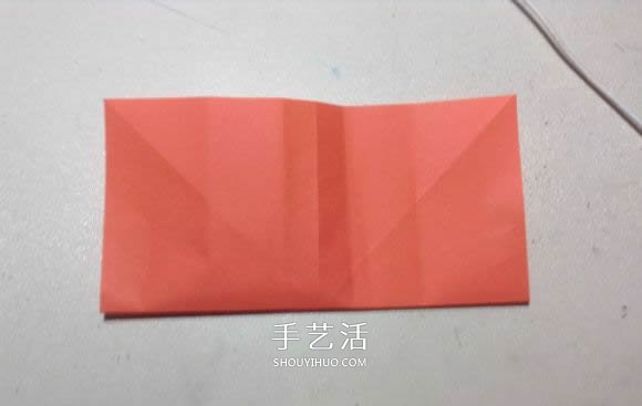 怎么折纸月季花的方法 手工月季花的折法图解(图9)