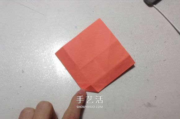 怎么折纸月季花的方法 手工月季花的折法图解(图24)