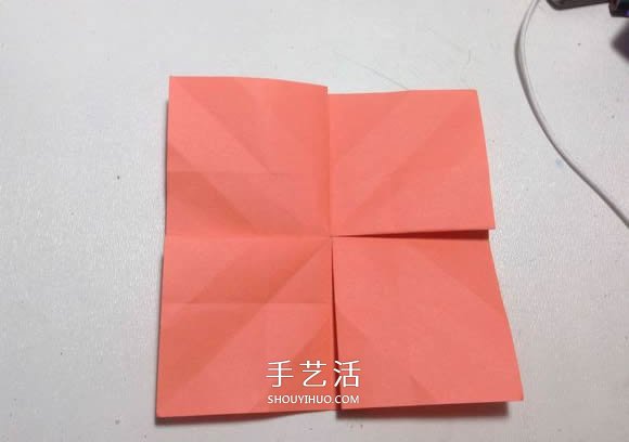 怎么折纸月季花的方法 手工月季花的折法图解(图33)