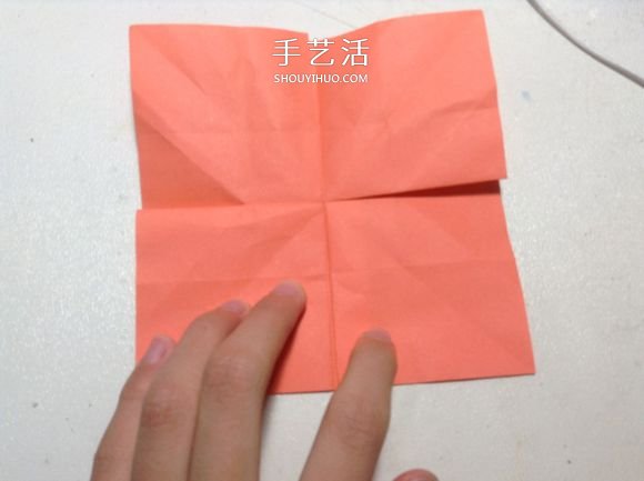 怎么折纸月季花的方法 手工月季花的折法图解(图35)