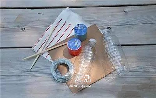 矿泉水瓶做帆船教程 自制塑料瓶小船制作方法 - 双维造物网