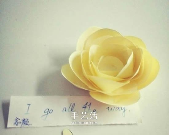简单纸花怎么做图解 组合式花朵的制作方法 - 双维造物网