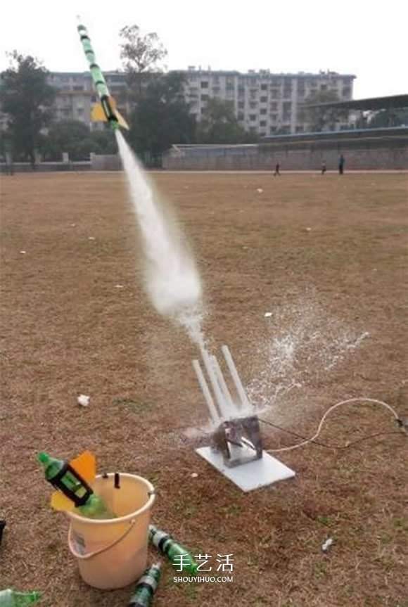 水火箭制作方法图解 自制水火箭的设计与制作 - 双维造物网