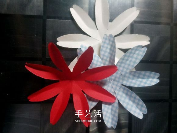 简单手工做太阳花教程 向日葵花的做法图解(图7)