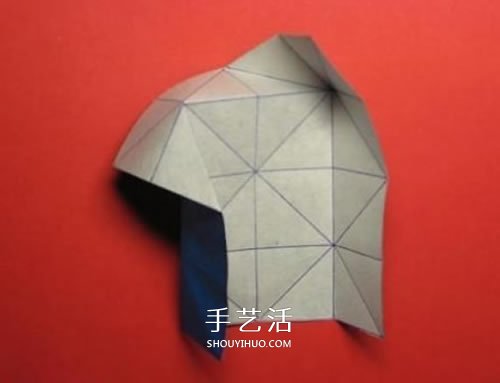 春意盎然的花球！手工折纸立体纸花球的教程(图9)