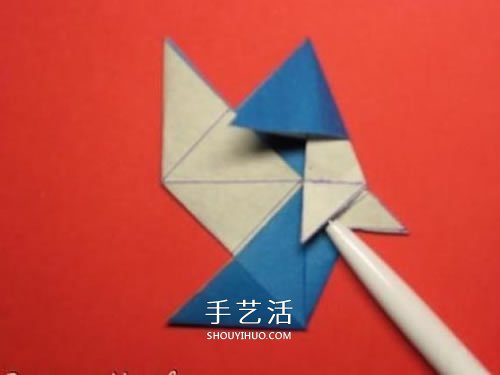 春意盎然的花球！手工折纸立体纸花球的教程(图21)