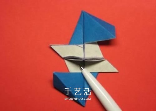 春意盎然的花球！手工折纸立体纸花球的教程(图26)
