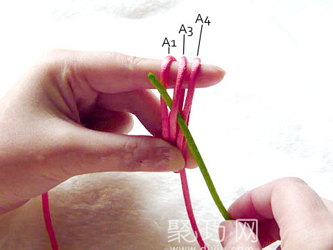 宝结的编法 怎样编中国结中的复翼宝结教程(图6)