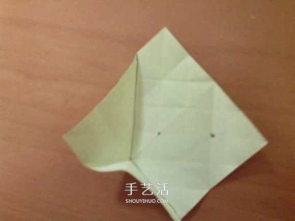 幸运四叶草的折法图解 怎么折纸四叶草步骤图(图8)