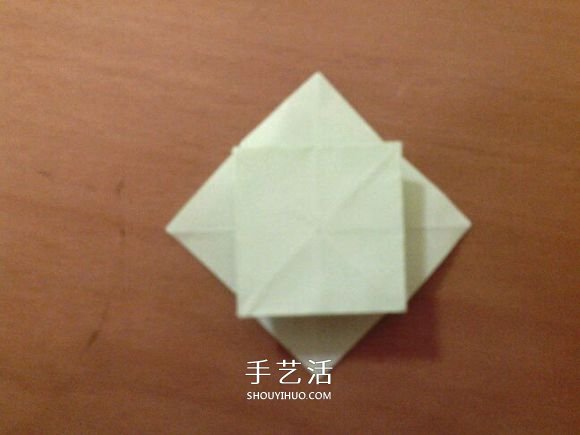 幸运四叶草的折法图解 怎么折纸四叶草步骤图(图20)