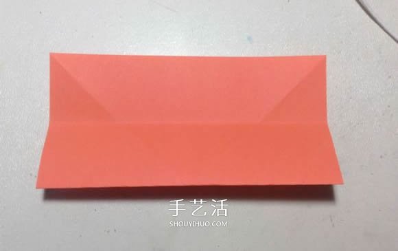 怎么折纸月季花的方法 手工月季花的折法图解(图6)