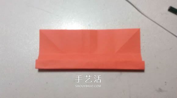 怎么折纸月季花的方法 手工月季花的折法图解(图12)