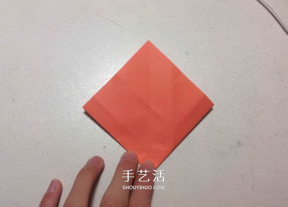 怎么折纸月季花的方法 手工月季花的折法图解(图19)