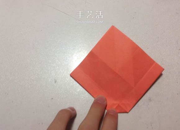 怎么折纸月季花的方法 手工月季花的折法图解(图23)
