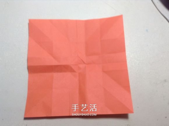 怎么折纸月季花的方法 手工月季花的折法图解(图25)