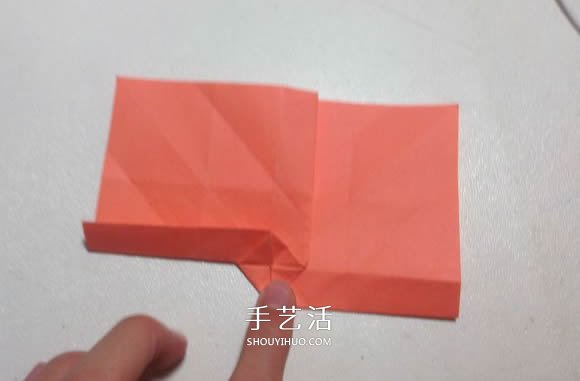 怎么折纸月季花的方法 手工月季花的折法图解(图31)