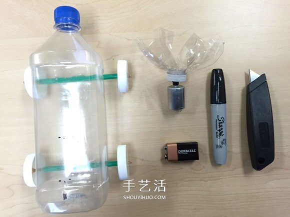 自制电动风力车玩具的制作方法教程(图28)