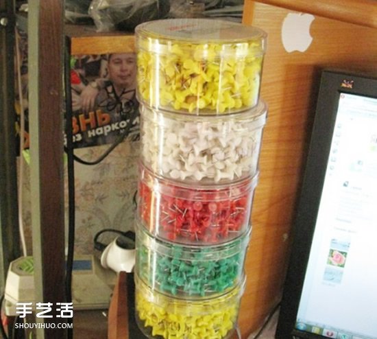 图钉画制作教程：他用一个月钉出女友肖像画(图4)