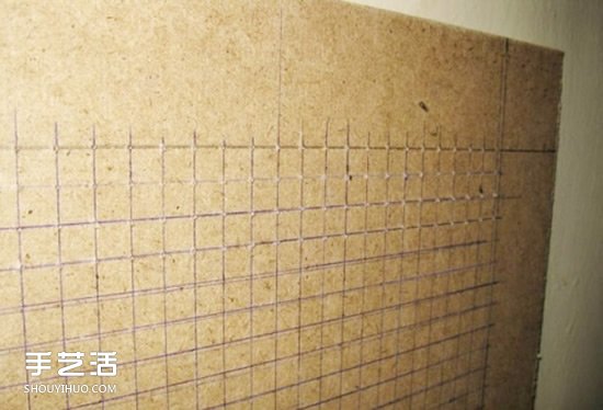 图钉画制作教程：他用一个月钉出女友肖像画(图6)