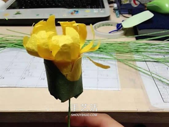 手揉纸花的手工制作教程 新手也能轻松完成！(图7)