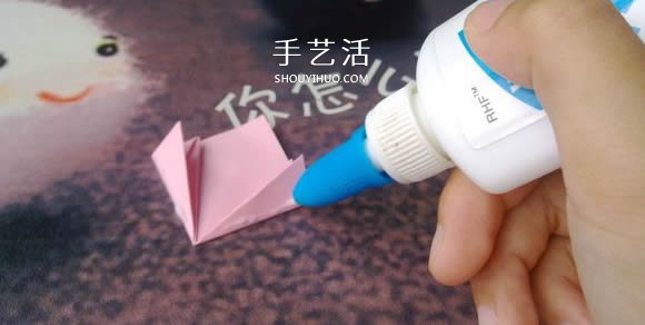 肯定学得会！超简单五瓣樱花的折纸方法步骤(图14)