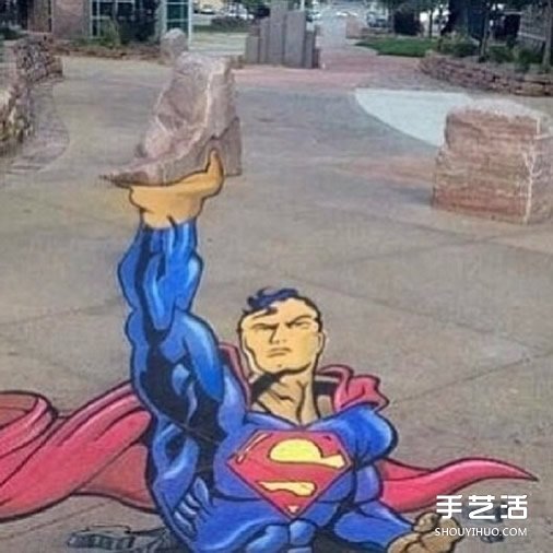 街头3D立体画作品欣赏 3D立体街头涂鸦图片(图3)
