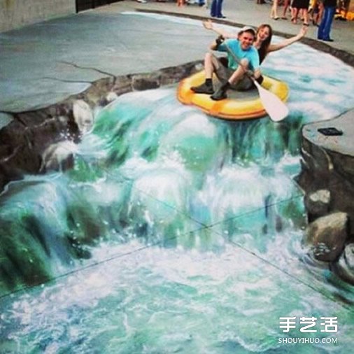 街头3D立体画作品欣赏 3D立体街头涂鸦图片(图5)