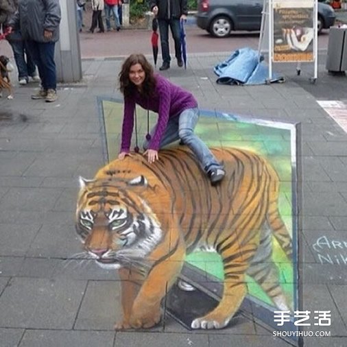 街头3D立体画作品欣赏 3D立体街头涂鸦图片(图8)