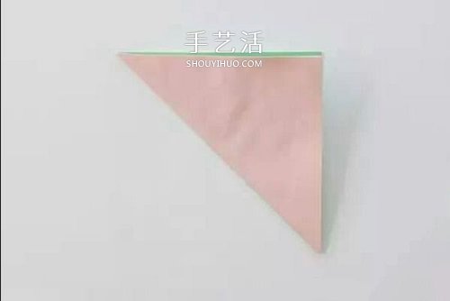 简单又漂亮纸花的折法图解 有16个花瓣！(图4)